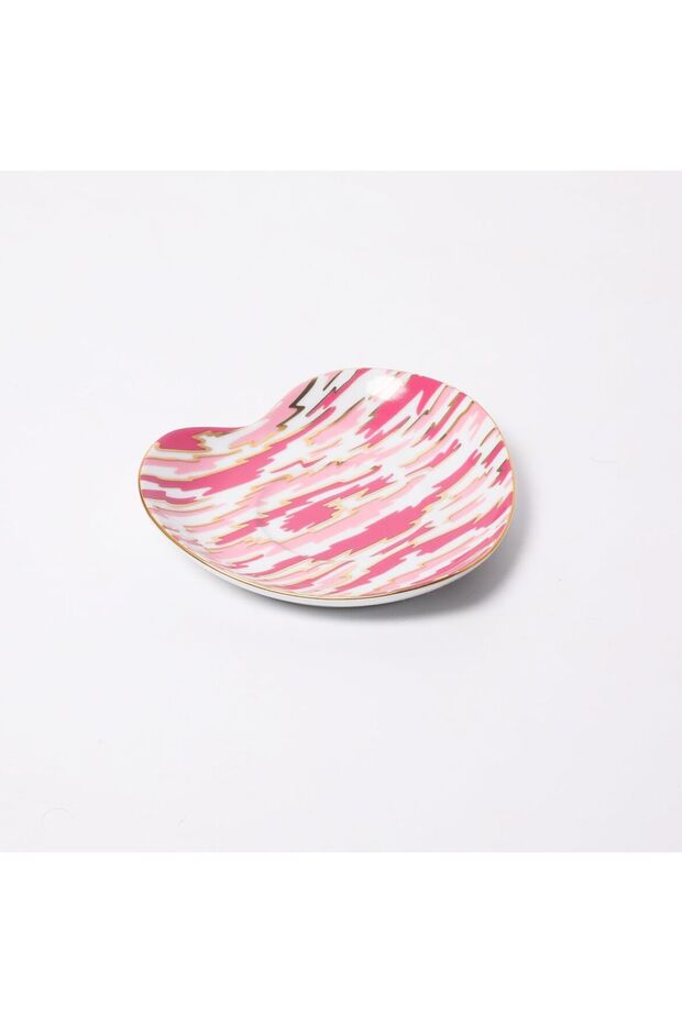 Heart 12 cm Tea Plate Hand Decor Pink 430