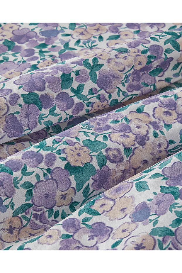 Promise Of Spring Easy Ironing Dupla paplanhuzat szett 200x220 cm lila - 6