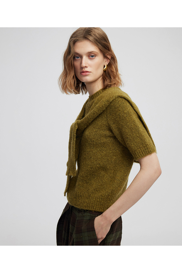 Çift parça görünüm triko - 2