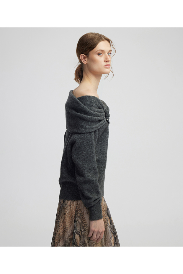 Omzu açık triko - 5