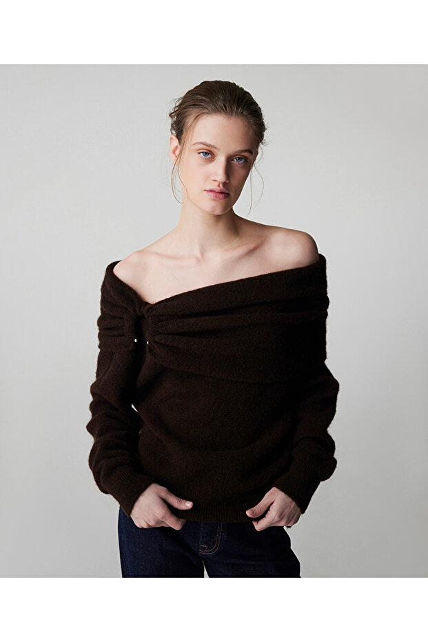 Omzu açık triko - 2