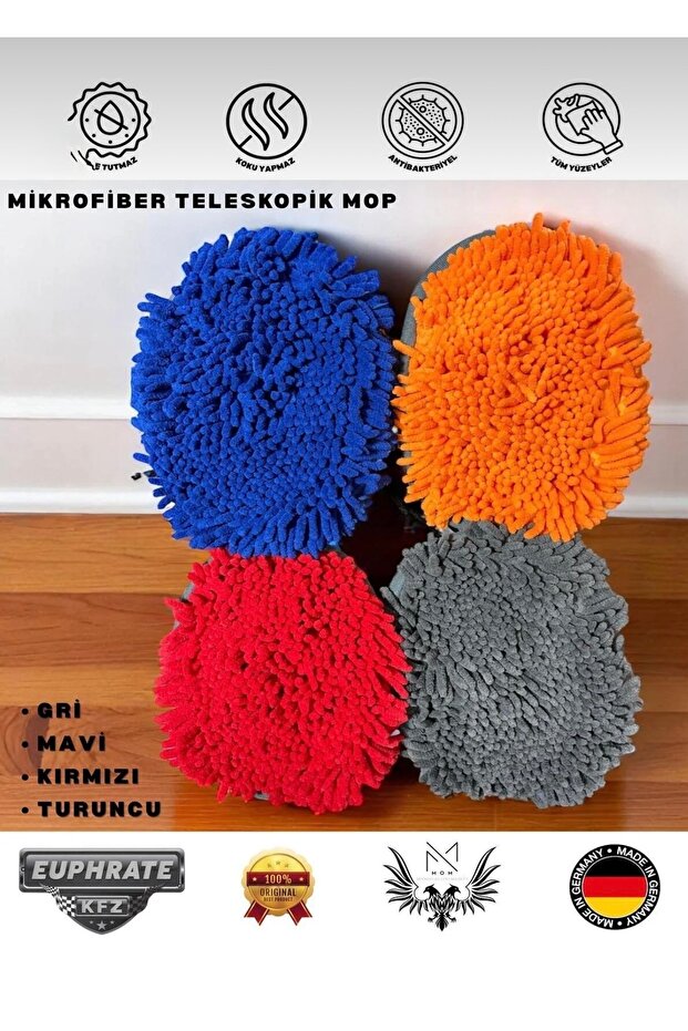 Euphrate Teleskopik Mop - 4