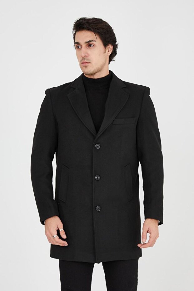 جاكيت بياقة مبطنة - 1