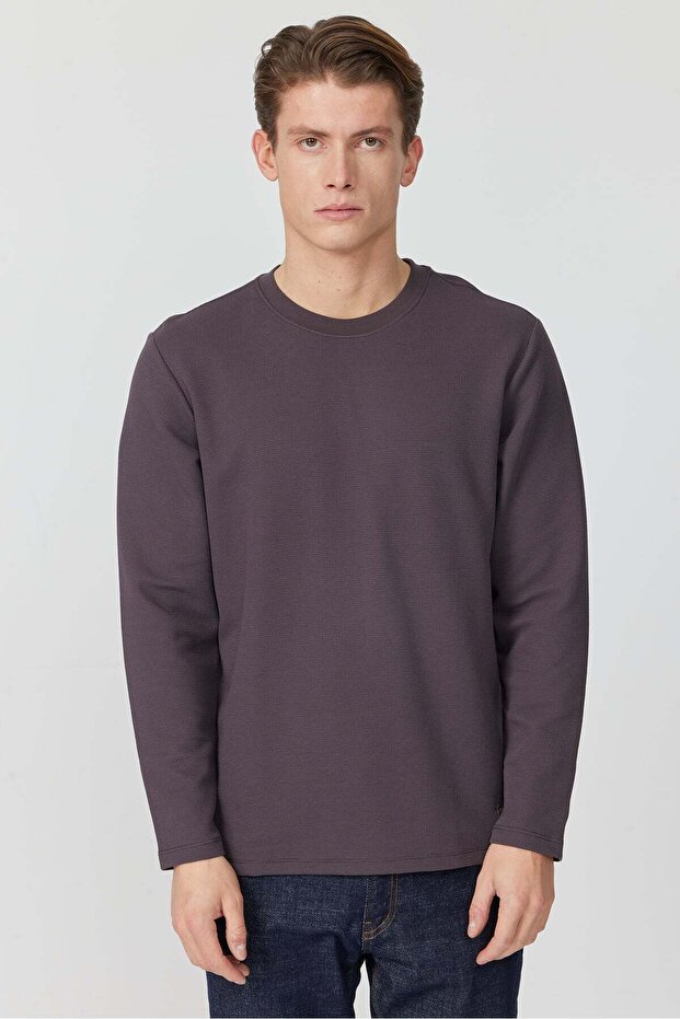 Erkek Basic Sweatshırt - 2