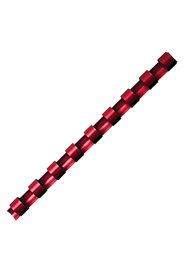 Plastic Binding Ring 8 mm Red For 21–40 Sheets 100/Pack - 1