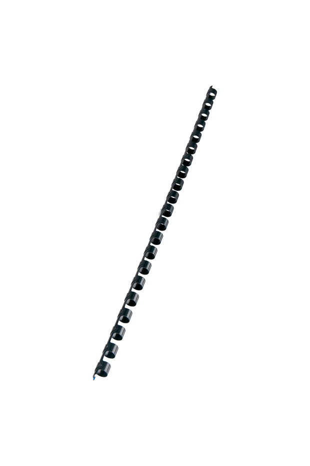 Plastic Binding Ring 12 mm Black For 95 Sheets 100/Pack - 1