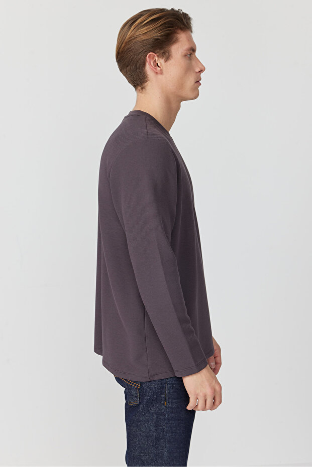 Erkek Basic Sweatshırt - 4