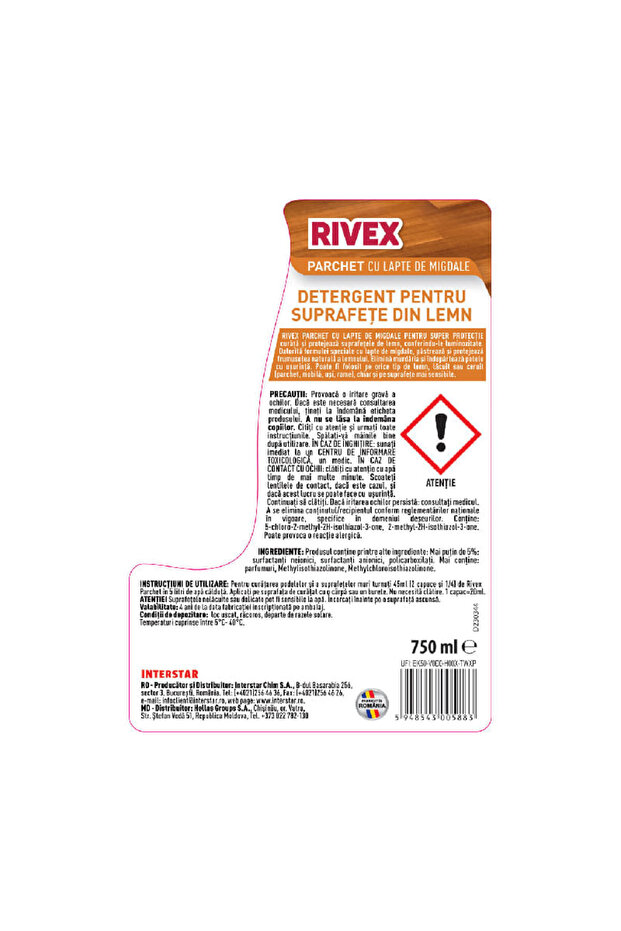Detergent de podele 750 ml Migdale - 2