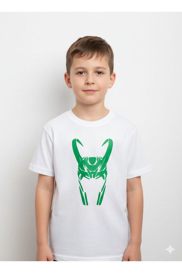 Figure Printed Soft Textured Girls/Boys T-Shirt