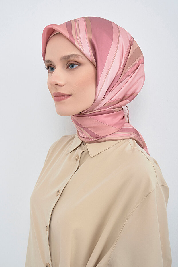 Pure Silk Sura Scarf-2026 Spring-Summer- 951400D 05