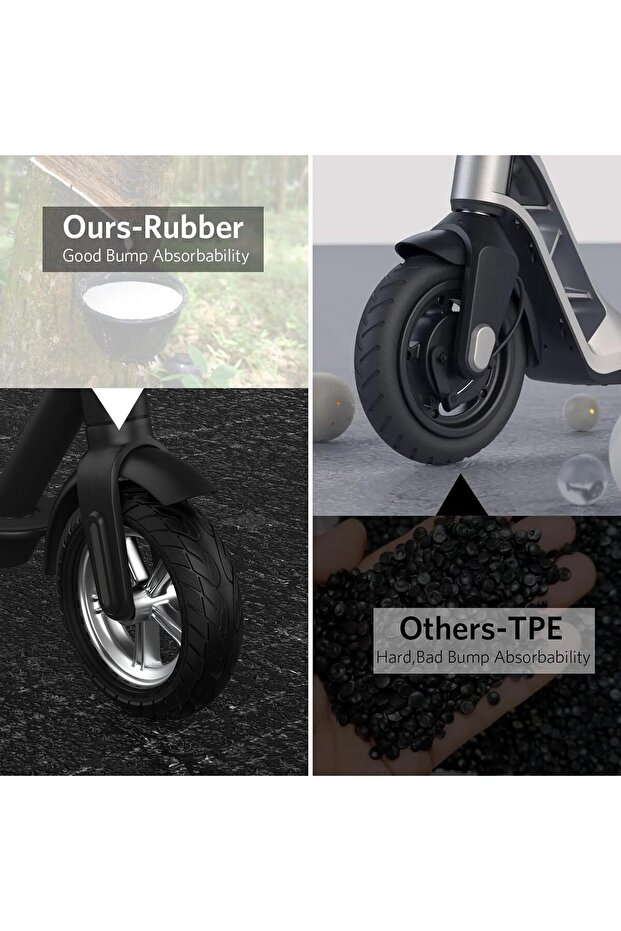 إطار صلب مقاس 10 × 2.5 للسكوتر الكهربائي - 3