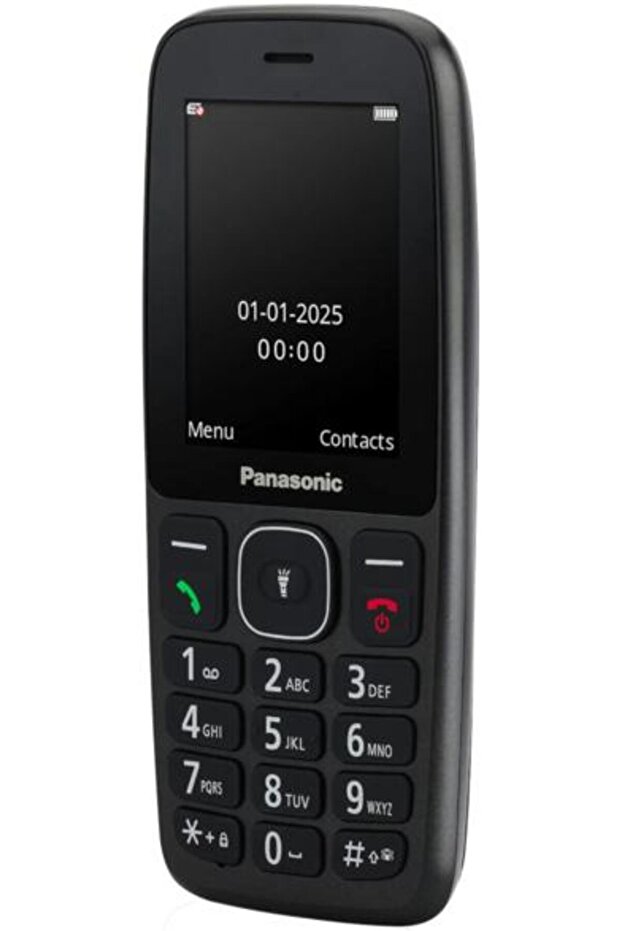 Μαύρο κινητό τηλέφωνο KX-TF400EXB - 1
