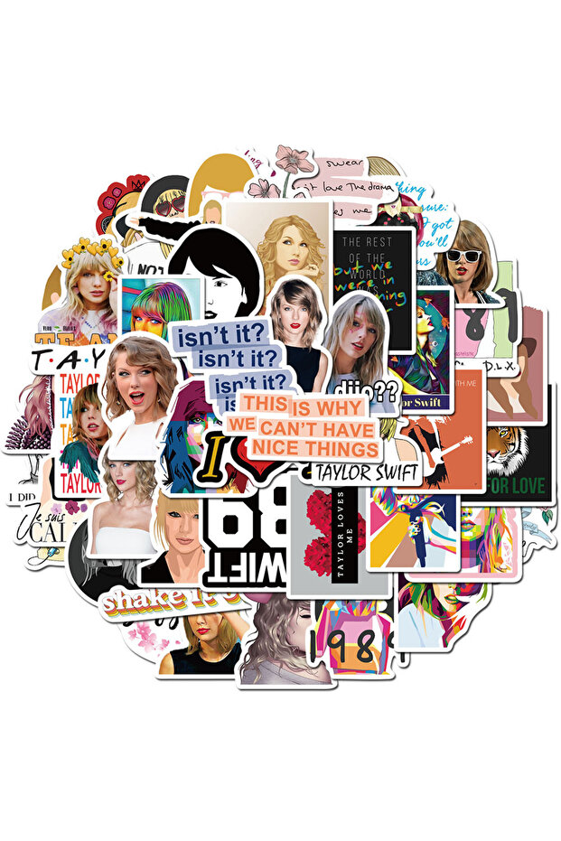 Taylor Swift Graffiti Walk Stickers for Kids Waterproof Vinyl