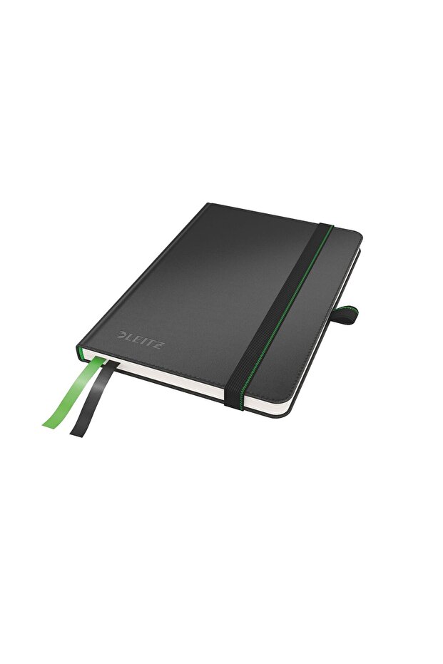 Office Notebook A6 Squared Black Complete - 1