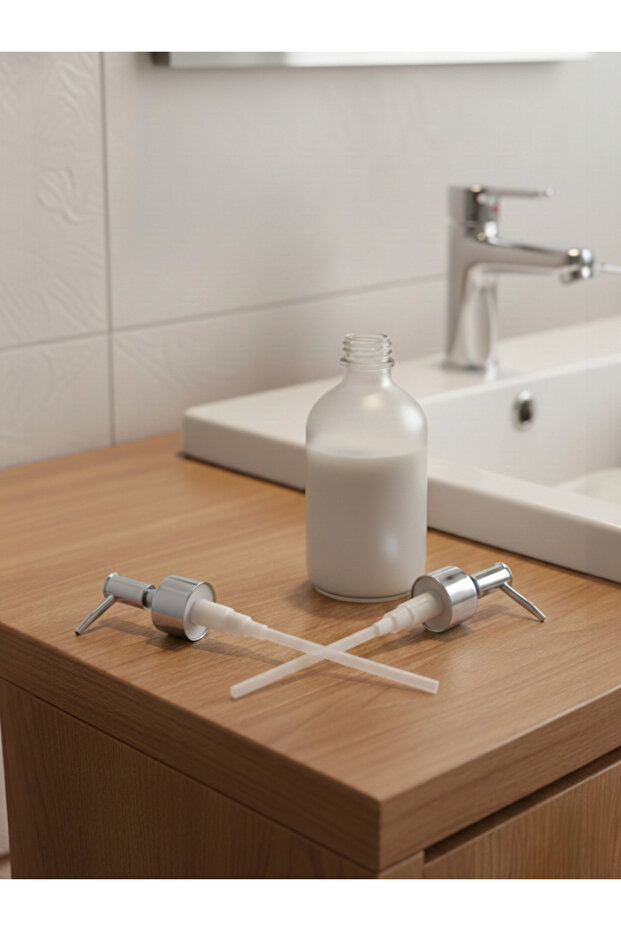 Replacement Liquid Soap Dispenser Pump Set of 2 – Standard Compatible Soap Dispenser Head