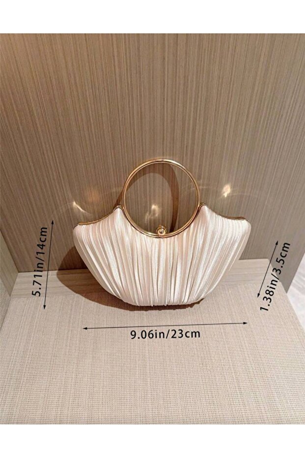 Pliseli Abiye El Çantası - 4