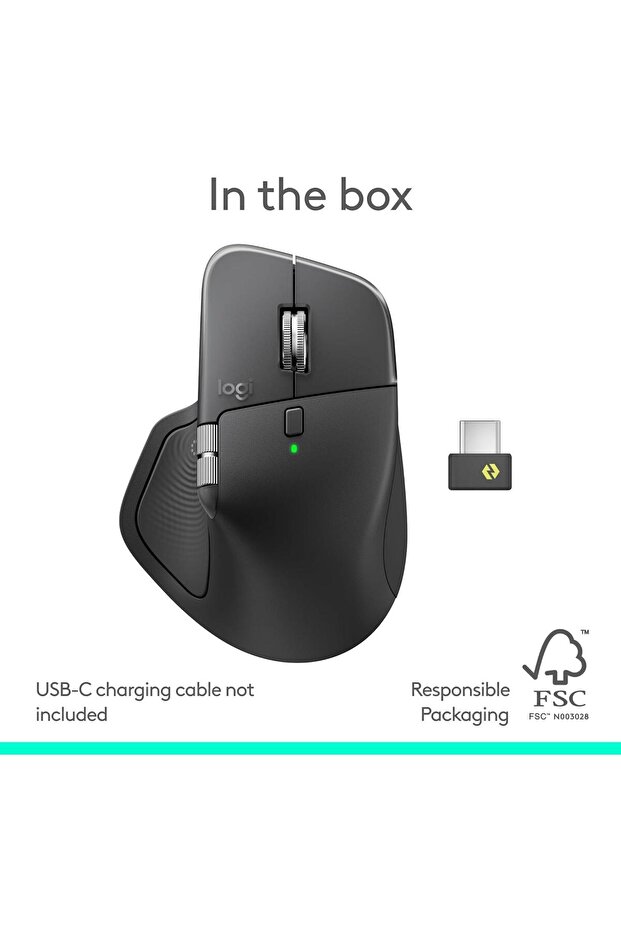 MX Master 4 Wireless Mouse Graphite - 4