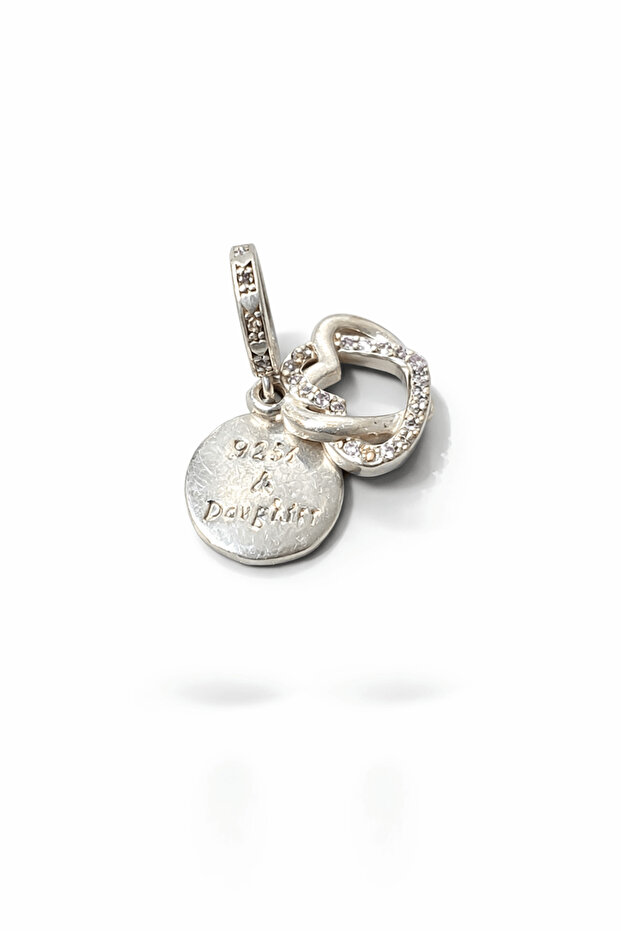 Mom Heart Charm