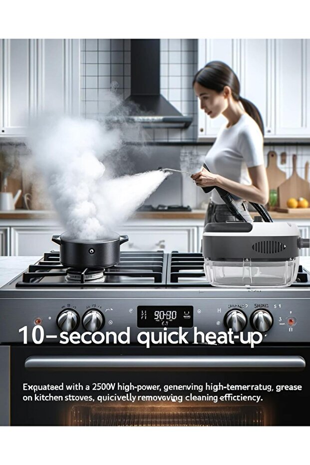 2500W Multifunctional Steam Cleaner - 2