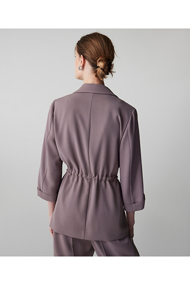 Belden bağlamalı blazer - 6