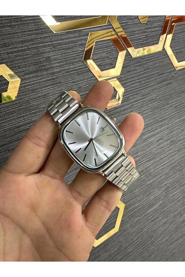 Çelik Kordon Takvimli Erkek Kol Saati - 2