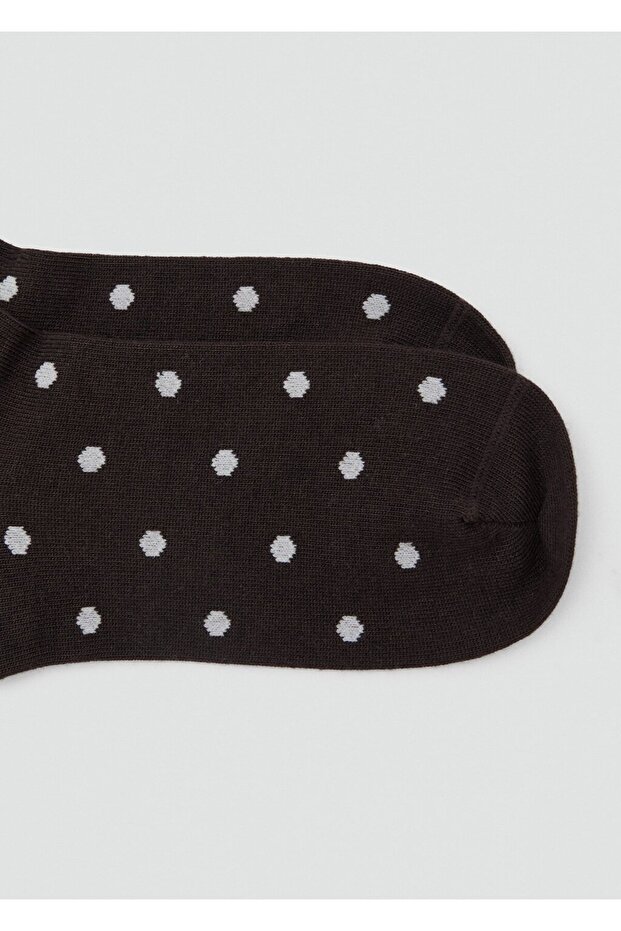 Puantiye desenli çoraplar - 3