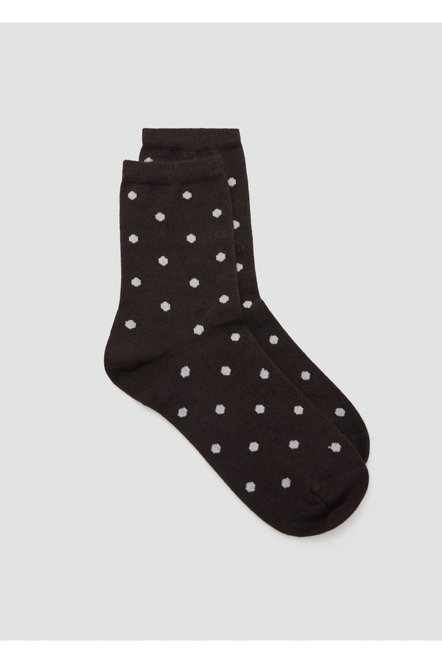 Puantiye desenli çoraplar - 2