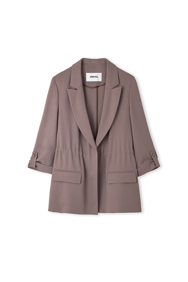 Belden bağlamalı blazer - 3