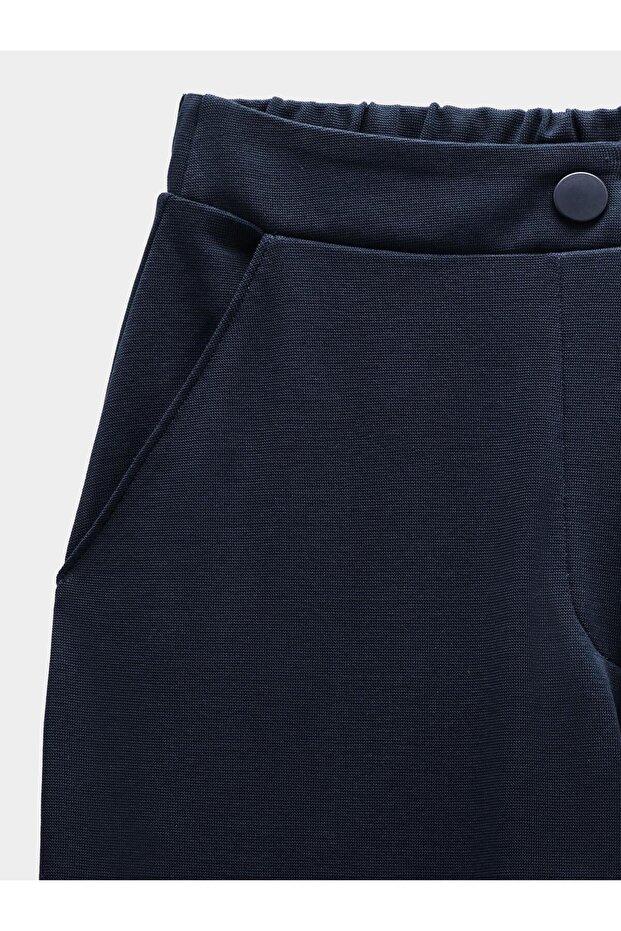 Cepli ve Elastik Bel Pantolon - 6