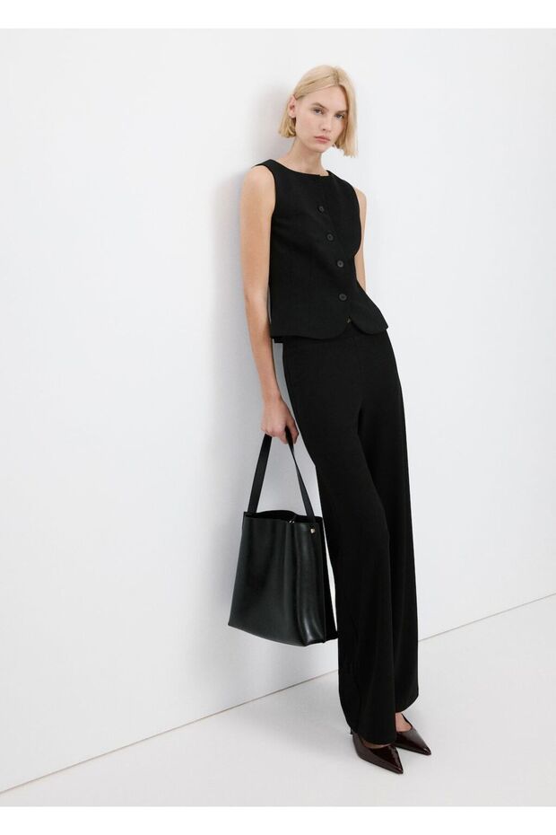 Düğmeli takım yelek - 2