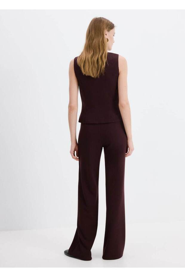 Düğmeli takım yelek - 4