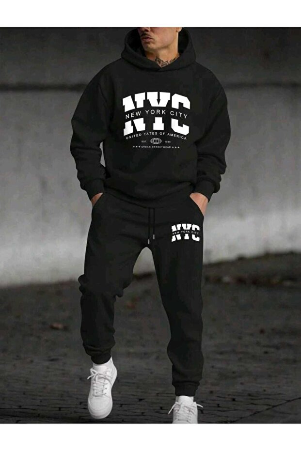 Unisex Street Style Tracksuit Set
