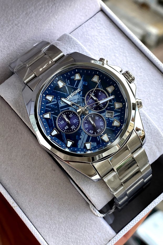 Original Men's Wristwatch Steel Cord Gift for Lover Valentine's Day Gift