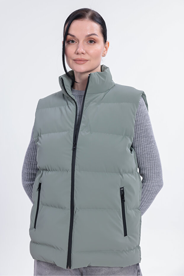 Women's Mint Green Nova Fabric Inflatable Vest