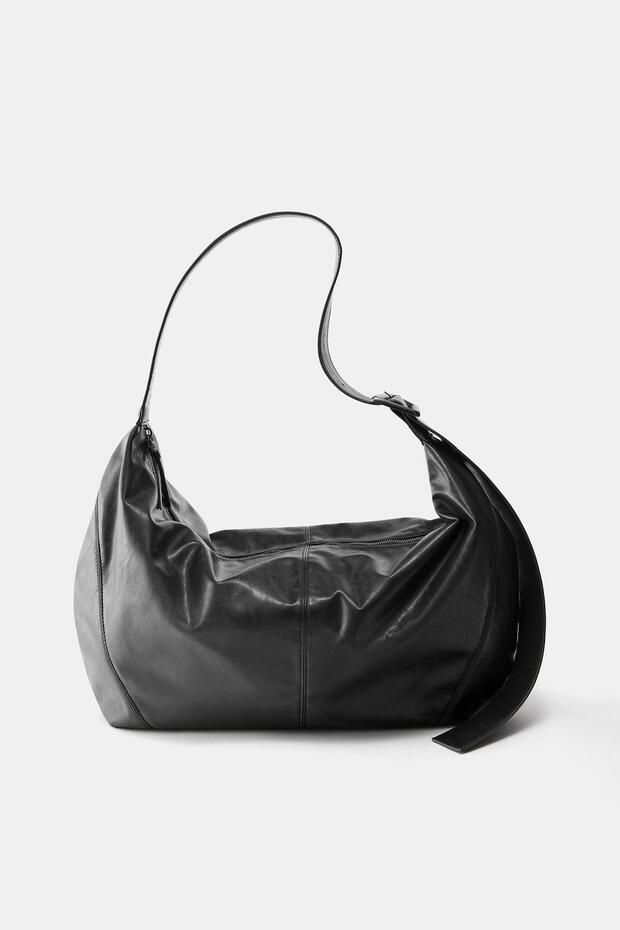 Maxi çapraz askılı shopper çanta - 2