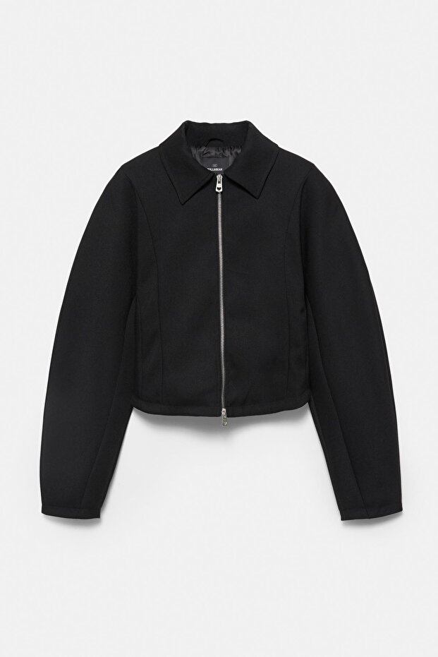 Kalp detaylı tailored fit ceket - 7