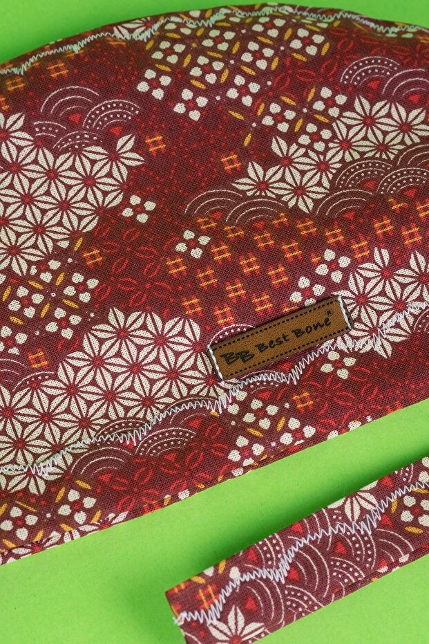 Sakura Patch Desenli Cerrahi Bone - 2