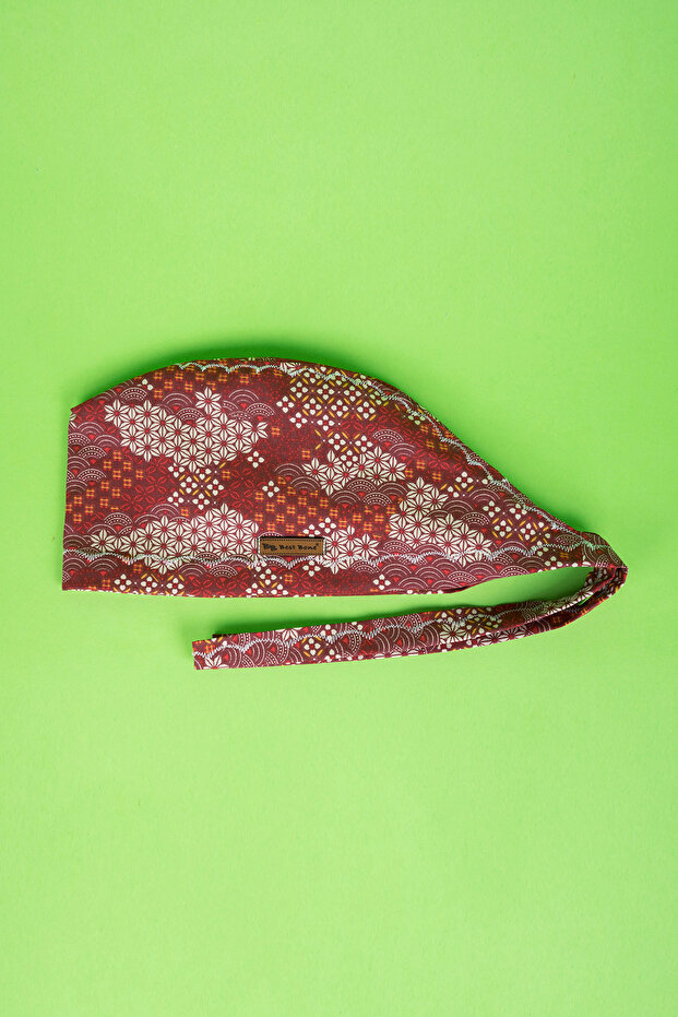 Sakura Patch Desenli Cerrahi Bone - 3