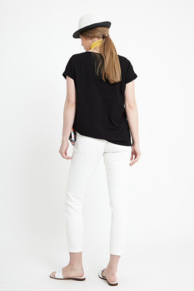 Ahtapot Baskılı Tshirt - 4