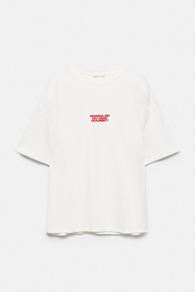 Roommate grafik tişört - 6