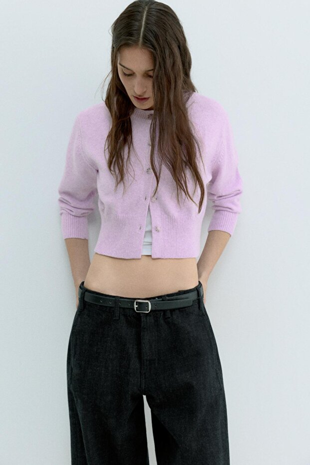 Kısa düğmeli hırka - 2