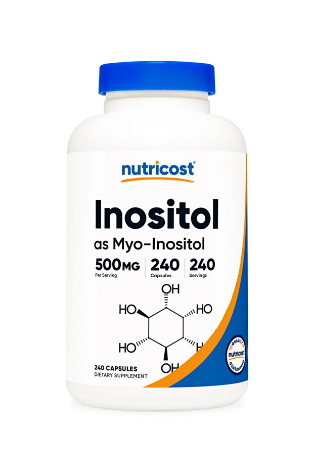 Inositol 500 Mg 240 Capsules / as Myo-Inositol