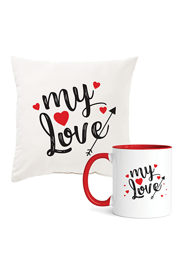 My Love - Drinking Mug & Cusion