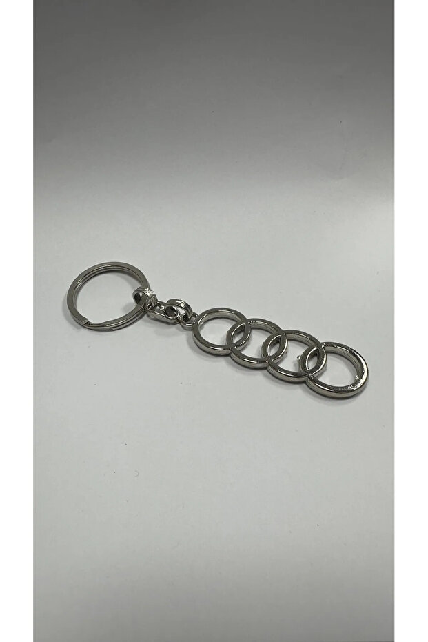 Audi Compatible Ring Metal Keychain Car Keychain