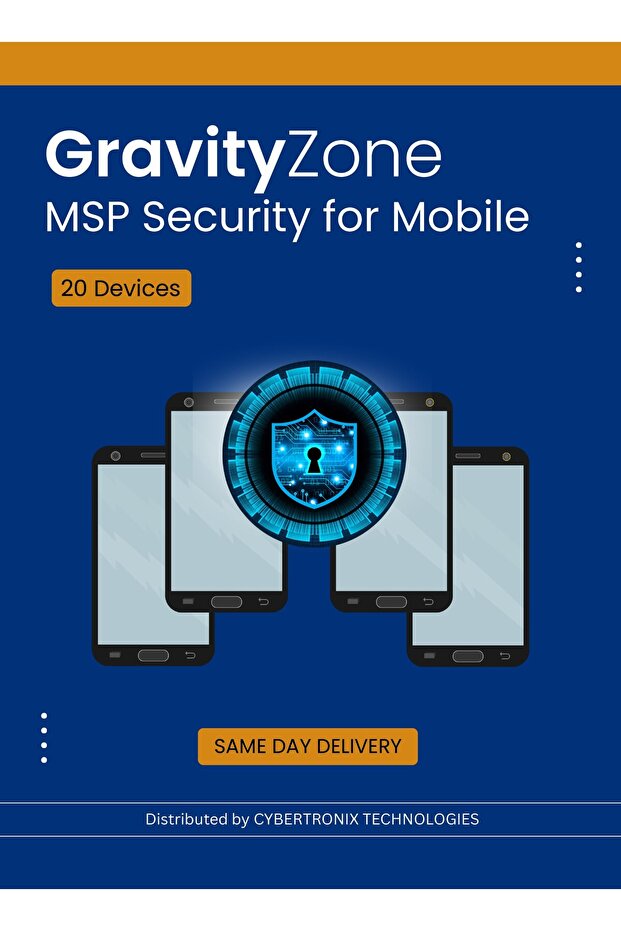 GravityZone MSP Security for Mobile 20 Devices| Digital License | SAME DAY DELIVERY