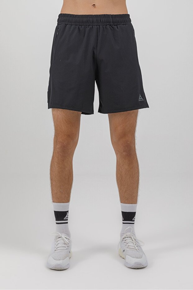 Sportswear Cri-13 Run Sp 18 cm Lined Underwear Supported Runner Men's Shorts Black