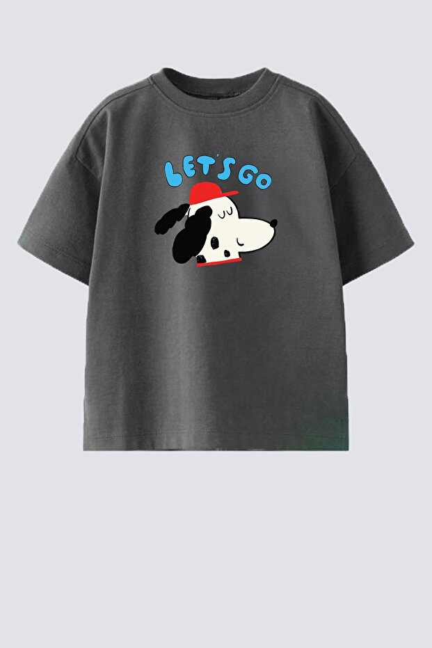 Boy's Cotton Crew Neck Printed T-Shirt