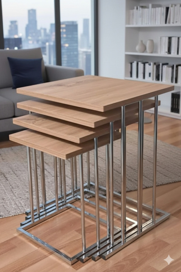 4'lü SEHPA 18 MM MDF - 2