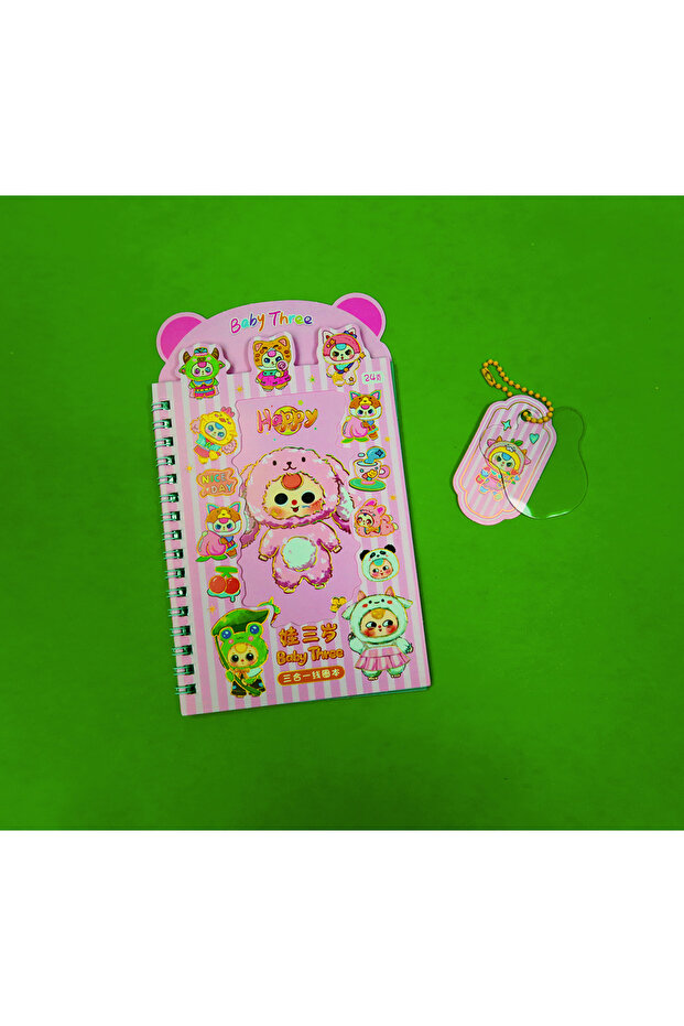 Tatlı Dostlar Sticker Defter - 5