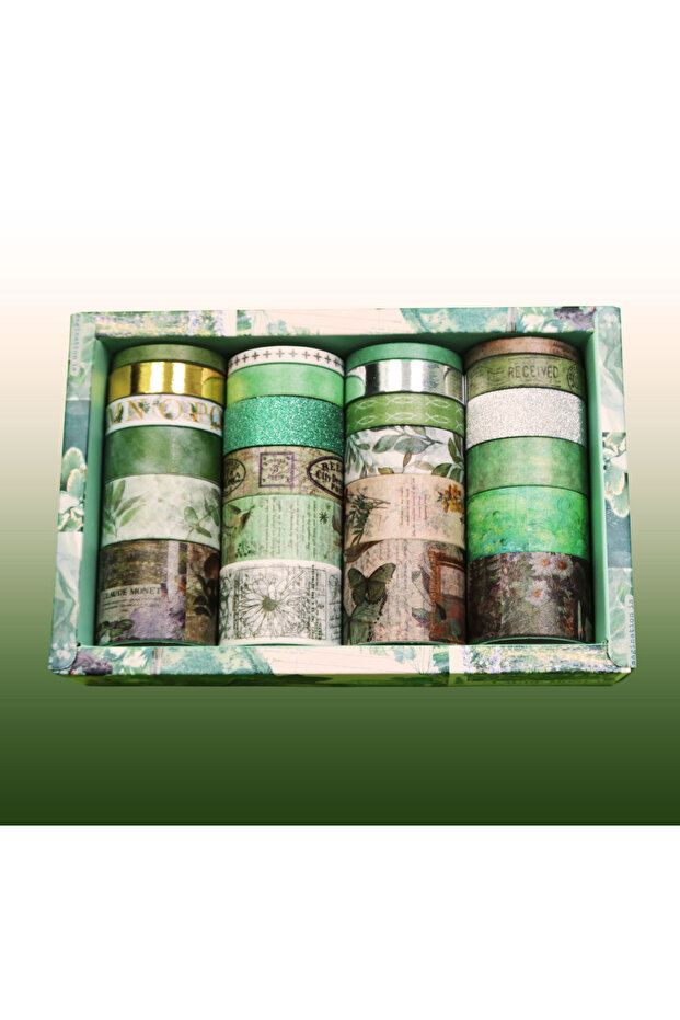 Renkli Retro Mini Bant Seti - 4